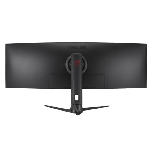 Image of ASUS ROG Strix XG49VQ 3440 x 1080 Curved 49 Double Full HD 144 Hz 4ms Gaming Monitor Bundle with Eye Care, FreeSync Premium, DisplayPort, HDMI, USB Hub