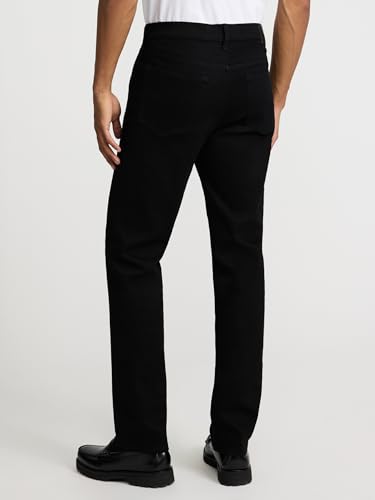 EXPRESS Men’s Slim-Straight Hyper Stretch Jeans – Flex Denim, Mid Rise, Comfort Stretch & Recovery4