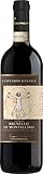 LEONARDO DA VINCI BRUNELLO DI MONTALCINO: Der Brunello di Montalcino ist ein kräftiger Sangiovese Rotwein aus dem Montalcino Anbaugebiet; Sein Alkoholgehalt beträgt 13,5 % Volumenprozent
