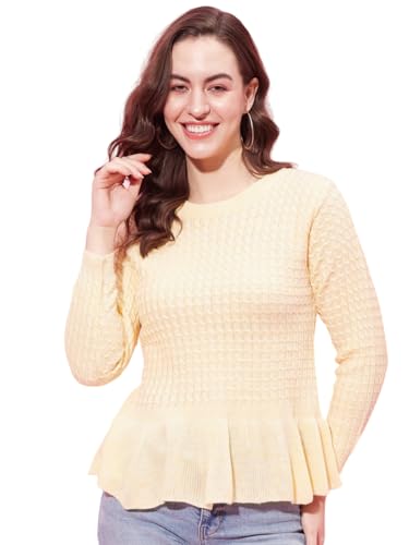 Image of Modeve Round Neck Casual Women Sweater||Winterwear||