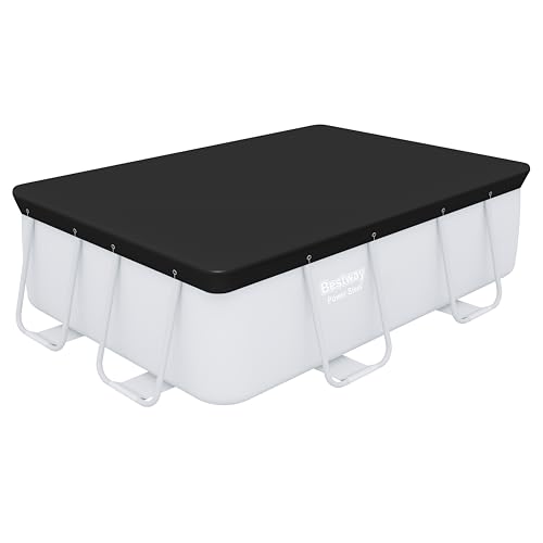 Bestway PVC-Abdeckplane 269 x 179 cm, schwarz, eckig