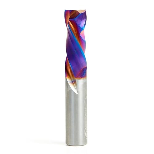 Image of Amana Tool Spektra Extreme Tool Life Solid Carbide CNC Compression Spiral Router Bit, 46188-K, 1 /2 D x 1-1 /4 CH x 1 /2 Shank x 3 Inch Long 2 Flute