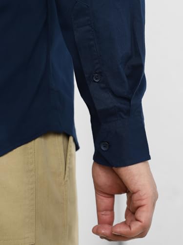 Image of Urbano Plus Men's Cotton Full Sleeve Regular Fit Casual Solid Shirt