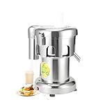 【Efficacité améliorée】Appareil puissant de 2800 tr/min. Trois rouleaux en acier inoxydable écrasent les fruits et légumes pour un résultat parfait. Sortie de jus de grand diamètre pour une extraction plus rapide. La tige de poussée de qualité alimentaire facilite le contact des aliments avec les lames.