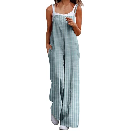 Pantalon cargo d'été femme léger anti-transpiration avec poches amples