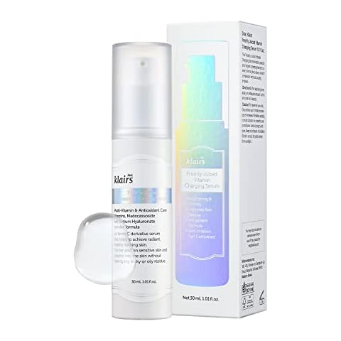 [DearKlairs] Freshly Juiced Vitamin Charging Serum, Korean Skincare, 3-O-Ethyl Ascorbic Acid 10%, Niacinamide, Non-oily texture for Sensitive skin Cover