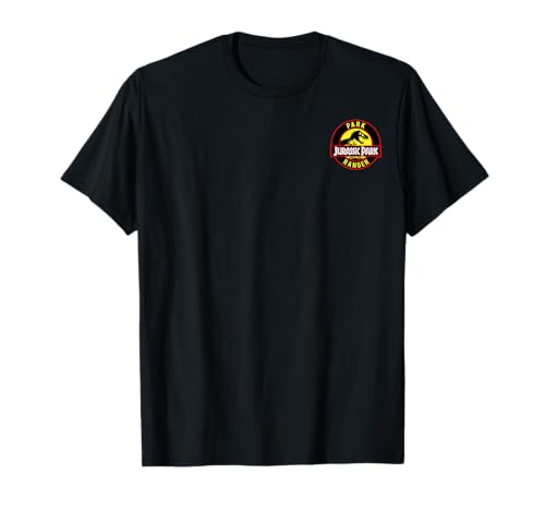 Image of Jurassic Park Ranger Logo Black Badge T-Shirt