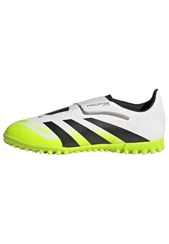 adidas Mixte Enfant Predator Club Hook and Loop Turf Football Boots Kids Chaussures