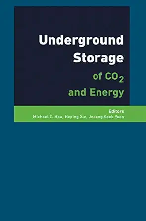 Underground Storage of CO2 and Energy-Wow! eBook
