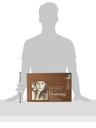 Strathmore (400-6 400 Series Drawing, Medium Surface, 12"x18", 24 Sheets , White - Image 3
