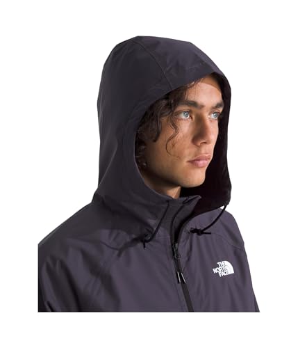 Image of THE NORTH FACE Men's Antora Rain Hoodie | Windproof & Waterproof With Adjustable Hood, Drawcord Hem