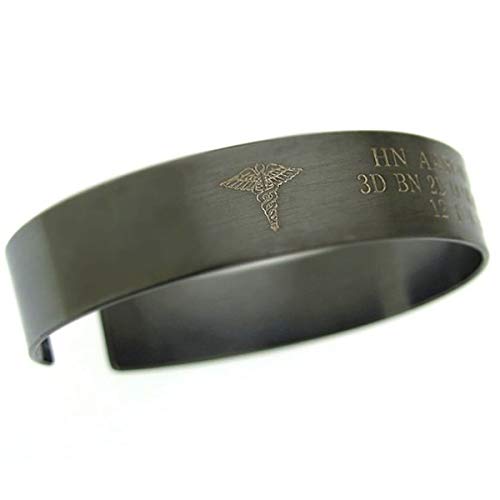 Custom-Black-Military-Cuff-bracelet-US-Army-Gift-Mens-Gifts-Patriotic-Jewelry-US-Army-jewelry-Memorial-Bracelet-Military-bracelet-Personalized-mens-Gift