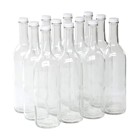 North Mountain Supply 750ml Glass Wine Bottles Cover