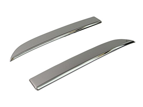 BRIGHTZ エスティマ 50 55 2期 超鏡面ステンレスメッキフロントライセンスサイドカバー 2PC 【 LICENSE-035 】 ACR50W ACR55W GSR50W GSR55W ACR GSR ACR50 ACR55 GSR50 GSR5