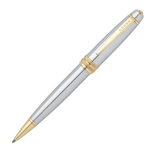 Stylo à bille Bailey Chrome Cross CROAT0452S6 métallique rétractable