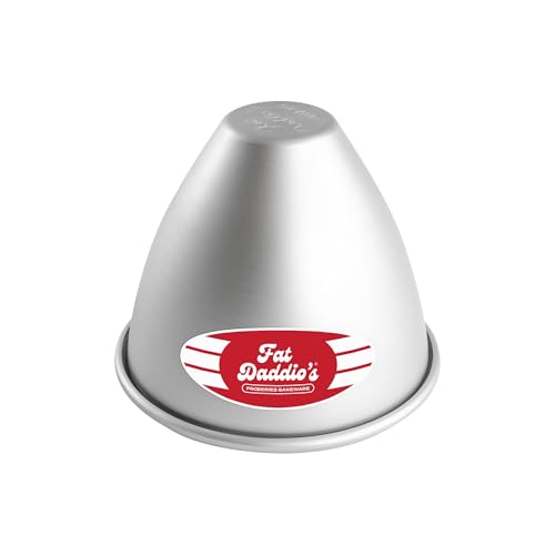 Fat Daddios PDV-05 Dolly Varden Doll Cake Pan 5.25 x 4.5 Inch Silver