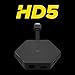 BuzzTV HD5 4GB RAM - 128 GB Storage Android 11 TV Box | 4K Streaming Dongle Device Quad-Core Processor Dual-Band Wi-Fi BT 5