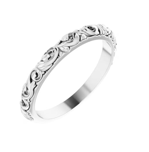 STAR JEWELLER Victorian Scroll Layering Band image