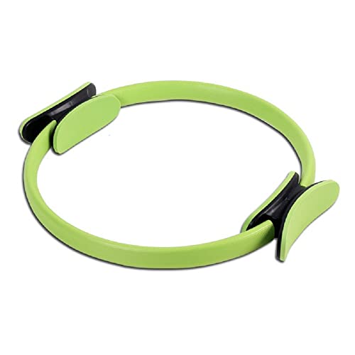 ピラティス リング ヨガ サークル ストレッチ エクササイズ ダイエット フィットネス トレーニング 筋トレ シェイプアップ (M&Boo) (グリーン)