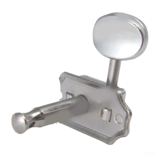 HEIBTENY Mécaniques de guitare pour les amateurs de guitare électrique Têtes de machine d’accordage en argent Guitare St E (Argent) - Les Beatles, Paul McCartney, John Lennon, RIngo Starr, George Harrison HEIBTENY Mécaniques de guitare pour les amateurs de guitare électrique Têtes de machine d'accordage en argent Guitare St E (Argent) – Image 5