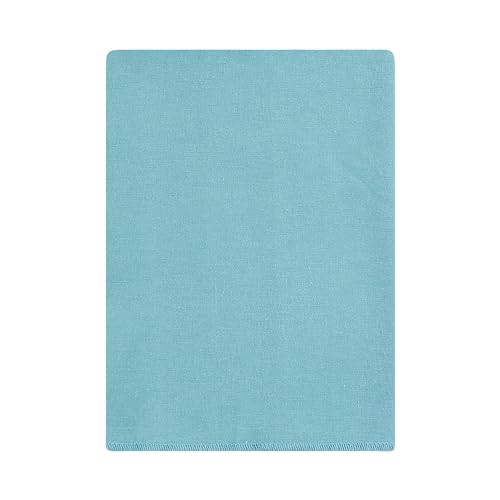 Image of Hudson Baby Unisex Baby Flannel Burp Cloth 12pk, Soft Teal Dino, One Size