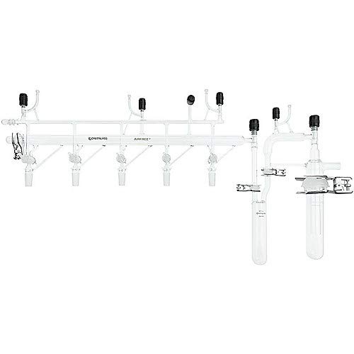 Chemglass AF-0450-03 Series AF-0450 Pre-Trap for Vacuum Manifold, 28/15, Airfree, Schlenk