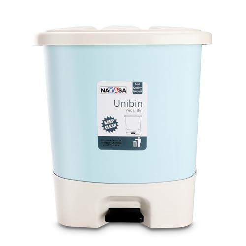 Nayasa Unibin Square Dustbin | 20 Ltrs Waste Bin with Handle | Pl...