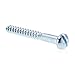 Prime-Line 9211790 Wood Screws, Round Head, Slotted Drive, #14 X 2 in, Zinc Plated Steel, (25-pack)