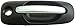 Dorman 93611 Passenger Side Side Sliding Door Exterior Door Handle Compatible with Select Chrysler/Dodge Models, Chrome Lever and Black Housing