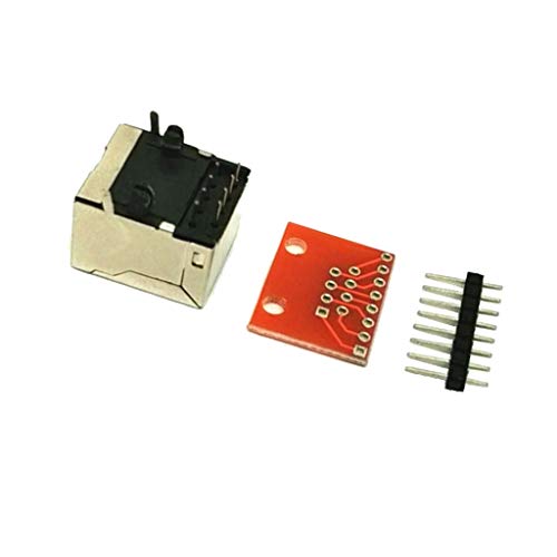 harayaa 10 stuks kleine RJ45 8P8C Connector Breakout Adapter Module Onderdelen Gereedschap Set - Afbeelding 7