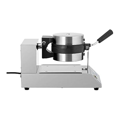 Royal Catering RCWM-1300-RE Waffeleisen Waffelgerät Waffelautomat Waffle Maker Belgische Waffel (Ø 18 cm, Drehbar, 1300 W, Timer 99 min, Edelstahlgehäuse), Schwarz – Bild 7