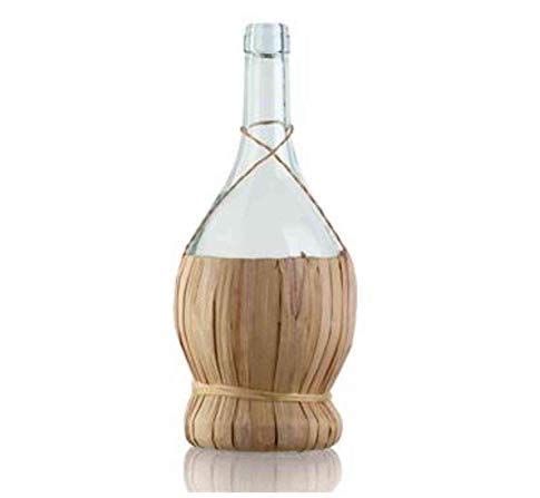  Fiasco 12 PZ Bottiglia IMPAGLIATO 500 ML Vino Birra Contenitore Tavolo