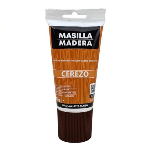 YIJIA | Masilla para Madera – Ideal para rellenar y reparar madera al interior, Masilla lista al uso, Formato en tubo, 150 g - Secado Rápido, Alta Adherencia y Fácil Aplicación - Color Cerezo