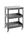 Produktbild HAKU Möbel Servierwagen, anthrazit, Metall - Maße: B 50 x H 75 x T 32 cm, Style: Modern