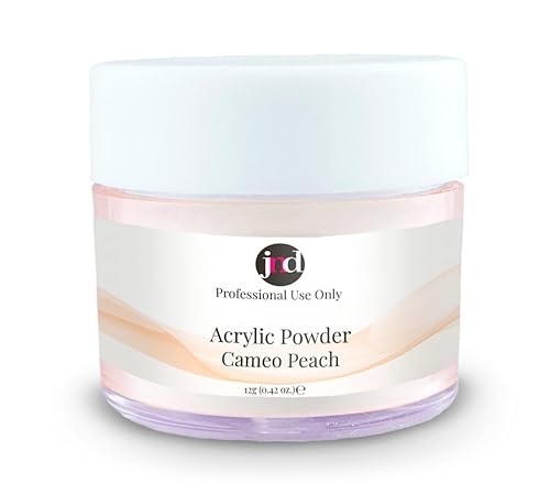 JND Acrylic Powder Professional Salon Quality Acrylic Nails Extension Nail Art (Cameo Peach 12 g)