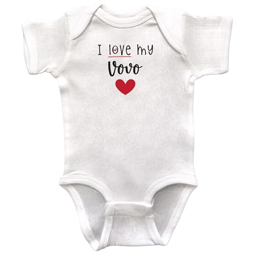 Vovo Themed Infant Bodysuits, Baby Shower Newborn Gift, Pregnancy Reveal Present, Valentine's or Father's Day Gift