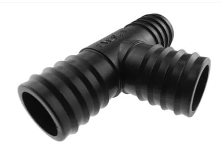 Pond Connector - Designed with Strength and Reliability. Constructed from Durable Plastic That ensures Long-Lasting Performance. (Pond Tee Connector 40mm) — image 1