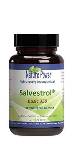 Salvestrol® Basic 350 | mit dem Original- Rohstoff: Salvestrol® | mit 350 Punkten | von NATURE POWER | 100% natürlich | 60 pflanzliche Kapseln | vegan und gentechnikfrei