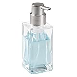 dosificador de liquidos manual MUY MANEJABLE: Un ligero toque será suficiente para que el dispensador de jabón le proporcione la cantidad suficiente de espuma para lavarse las manos.