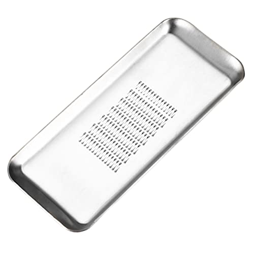 KESYOO ステンレス鋼製生姜ニンニクグラインダー 野菜おろし器 高耐久切断刃 キッチン調理補助器具 時短簡単調理用