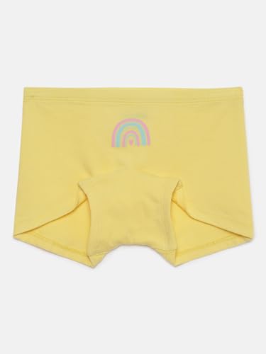 Image of mackly Girls Boxers (Pack of 3) - Cotton Boxer Shorts, Seamless Comfort, Mid Waist Boyshorts Panties