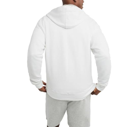 Sweatshirt à capuche homme ample veste zippée contre le froid