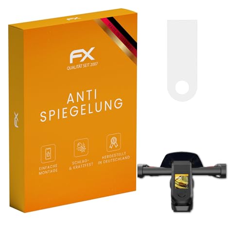 atFoliX Screen Protector compatible with NIU KQi3 Max Screen Protection Film, anti-reflective and shock-absorbing FX Protector Film (2X)