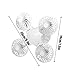 Ventilador De Techo Solar: Enfriamiento De Energía Ecológica Imagen de Ventilador De Techo Solar: Enfriamiento De Energía Ecológica