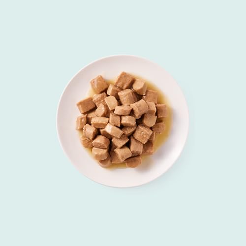 YARRAH Bio Hundefutter Bröckchen Huhn, Brennessel, Tomate 820 g, 6er Pack (6 x 820 g)