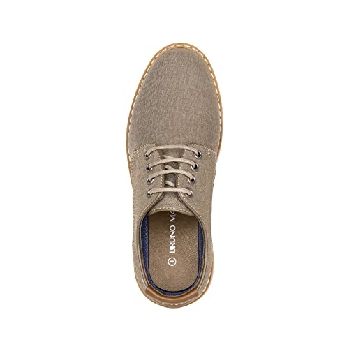 Bruno Marc Boy's Formal Oxfords Lace-Up Casual Comfort Dress Shoes,Khaki,Size 3 Us Little Kid Sbox224K #TOP3