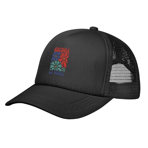 Gorra Trucker Vetrova Chinga La Migra Negra miniatura 2