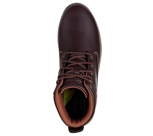 Image of Skechers Men's USA Garlan - Deno Round Toe Waterproof Lace Up