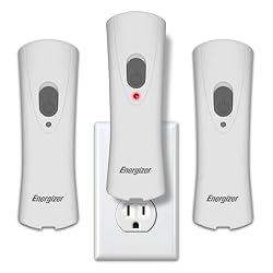 Energizer Auto-On LED Flashlights Rechargeable (3-Pack) for Home Power Failure, Plug in LED Flashlight for Power Outage, Night Light, Hurricane Preparedness