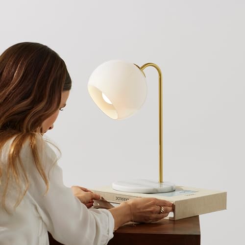 Lámpara de Mesa LED Brightech Krystal con Globo de Vidrio Esmerilado miniatura 2